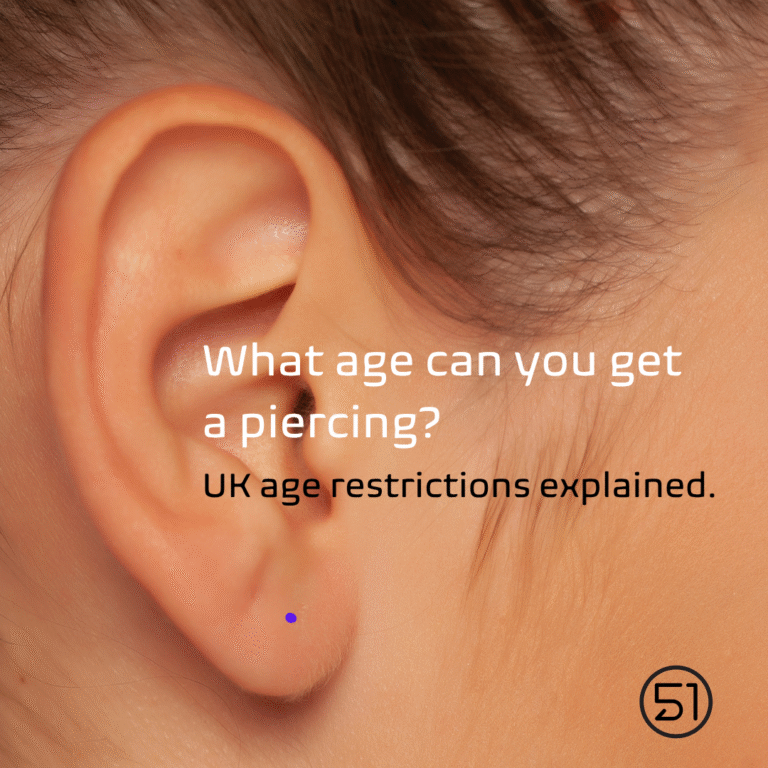 What age can you get a piercing - UK age restrictions explained